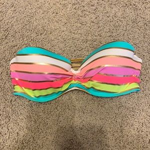 Victoria’s Secret multicolor swim top